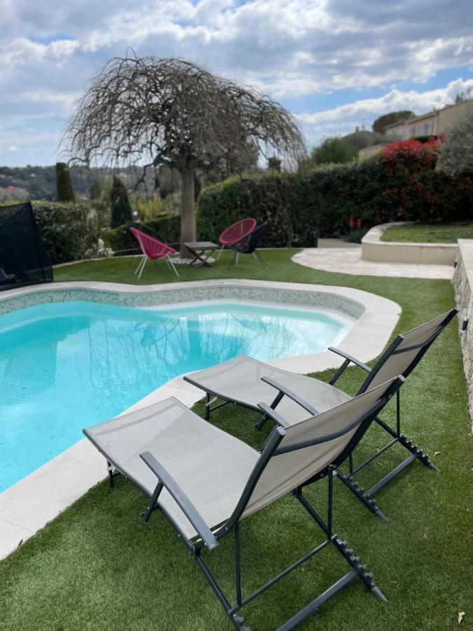 Gite Des Restanques Grasse Esterno foto